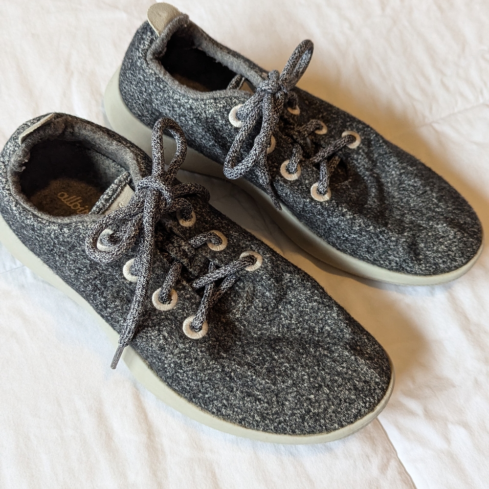 Allbirds Men's Charcoal Wool Sneakers